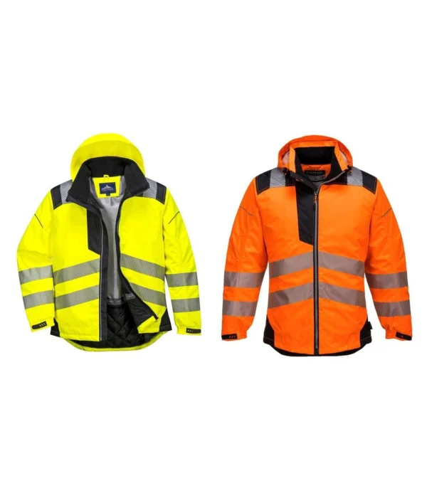Portwest T400 Vision Hi-Vis Rain Jacket